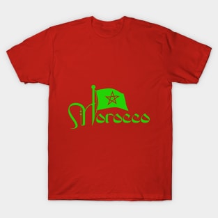 Morocco, I love Morocco, All with Morocco T-Shirt